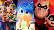Toy Story, Divertidamente e Os Incríveis são destaque como filmes da Pixar - Divulgação