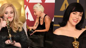 Adele, Lady Gaga e Billie Eilish se destacam! - Getty Images