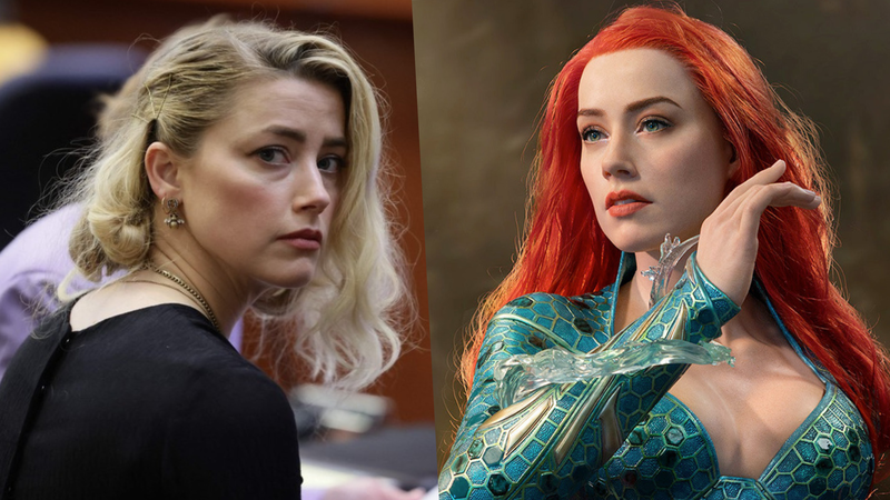 Amber Heard pode perder papel em Aquaman 2? Entenda - Getty Images e Divulgação