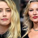 Amber Heard quebra o silêncio sobre testemunho revelador de Kate Moss - Getty Images