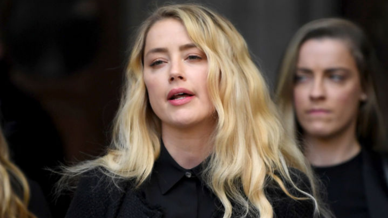 Amber Heard no julgamento contra Johnny Depp - Getty Images