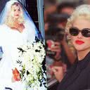 Anna Nicole Smith se casou aos 26 anos com J.Howard Marshall, de 89 - Arquivo pessoal para Larry King