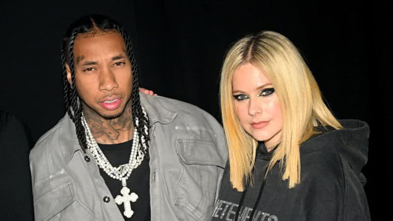 Após rumores, Avril Lavigne e Tyga confirmam romance em evento de moda - Stephane Cardinale - Corbis/Corbis via Getty Images