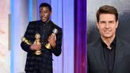 Apresentador Jerrod Carmichael zomba de Tom Cruise no Globo de Ouro - Getty Images