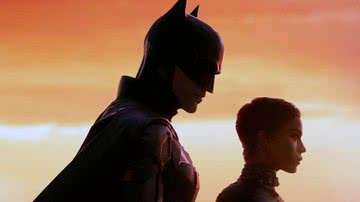 Robert Pattinson e Zoe Kravitz como os protagonistas de The Batman - Divulgação