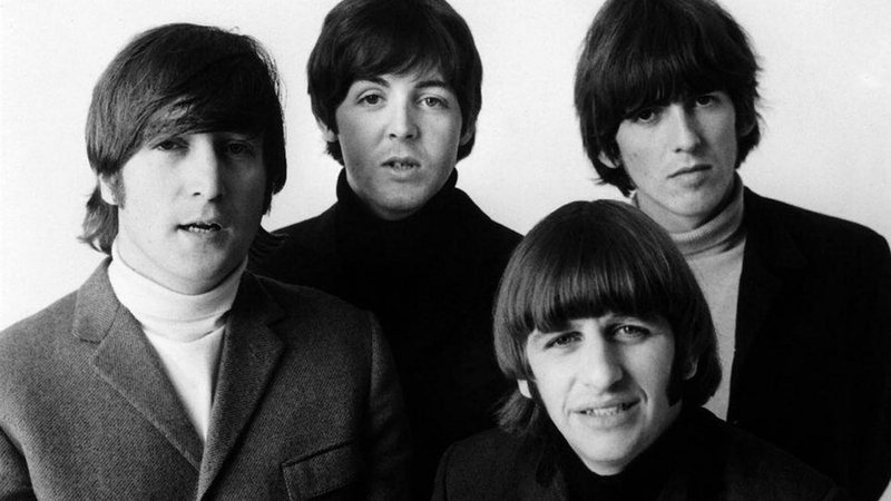 Foto da banda Os Beatles - Reprodução