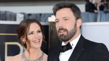 Ben Affleck é flagrado em momento carinhoso com a ex-esposa, a atriz Jennifer Garner - Getty Images