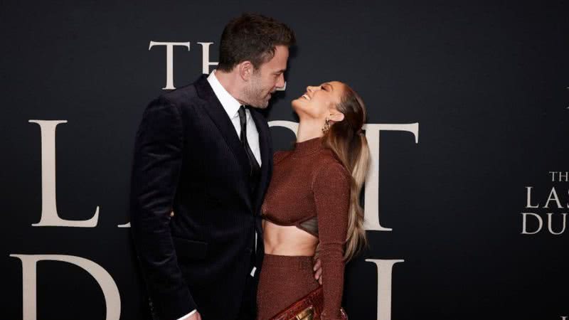 Ben Affleck e Jennifer Lopez comparecem à estreia de "The Last Duel" em Nova York - Getty Images