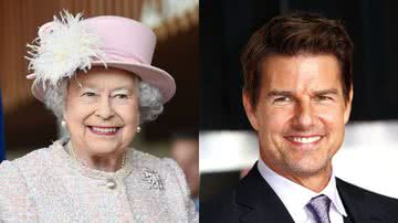 Besties? Elizabeth II e Tom Cruise se tornaram amigos secretos antes da morte da rainha - Getty Images