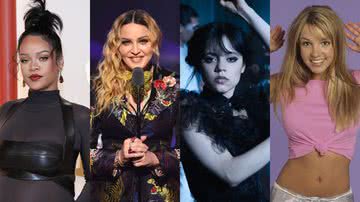 Boletim HFTV: Cher X Madonna, comeback de Rihanna, audição de Britney Spears e mais - Getty Images/Netflix