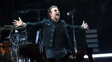 Bono em show do U2 em Nashville, 2018 - Getty Images
