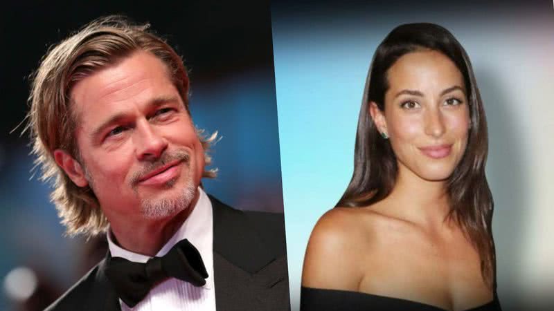 Brad Pitt "confirma" relacionamento com empresária 27 anos mais nova - e pensa em ter filhos! - Getty Images // Reprodução