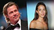 Brad Pitt "confirma" relacionamento com empresária 27 anos mais nova - e pensa em ter filhos! - Getty Images // Reprodução