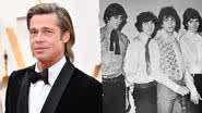 Brad Pitt no Oscar 2020 | Integrantes da banda Pink Floyd - Amy Sussman/Getty Images | Reprodução