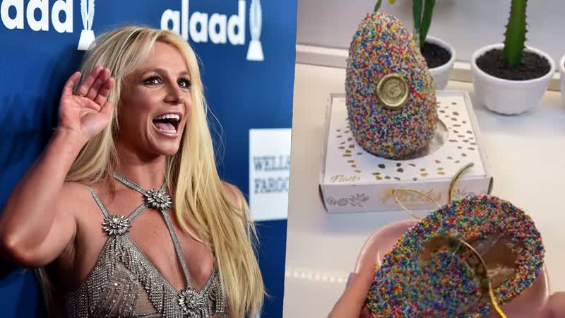 Britney Spears compartilha Ovo de Páscoa brasileiro e confeitaria sofre surto coletivo! - Getty Images | Instagram