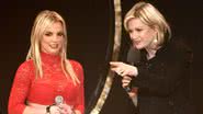 Britney Spears e jornalista Diane Sawyer - Reprodução