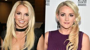 Imagens das irmãs Britney Spears e Jamie Lynn Spears - Isaac Brekken/Getty Images for Clear Channel | Michael Loccisano/Getty Images