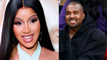 Cardi B e Kanye West: cantora quebra o silêncio sobre polêmico feat. - Getty Images