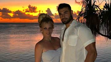 Britney Spears e Sam Asghari parecem ter se casado... - Reprodução/ Instagram