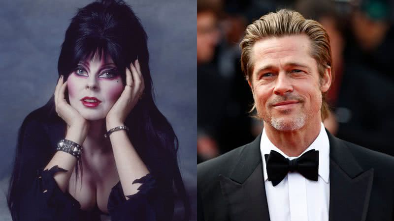 Cassandra Peterson revela ter vendido casa mal-assombrada para Brad Pitt: "Eu sei que parece maluquice" - Aaron Rapoport/Corbis/Getty Images - John Phillips/Getty Images