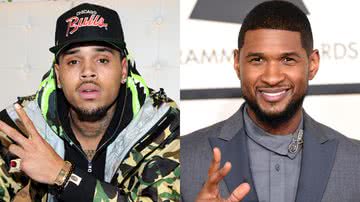 Chris Brown se envolve em briga com Usher em Las Vegas - Brad Barket/Getty Images - Jason Merritt/Getty Images