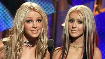 Britney Spear e Christina Aguilera lançadas juntas ao estrelado, durante os anos 90 - Reprodução