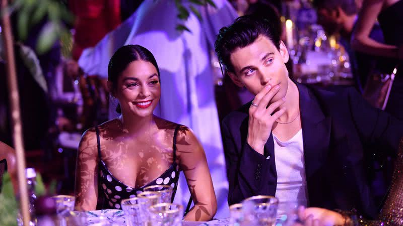 Climão? Vanessa Hudgens e Austin Butler se encontram pela primeira vez após o término de relacionamento - (Photo by Jacopo Raule/Getty Images for Luisaviaroma)