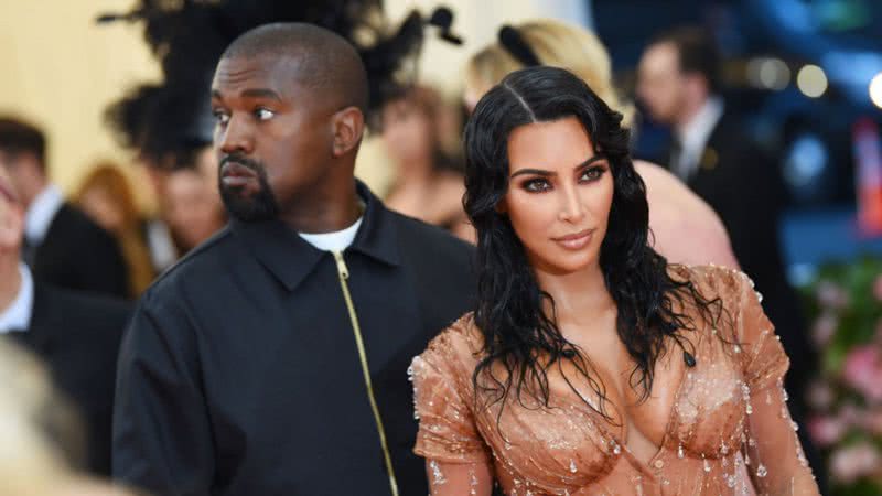 Kanye West e Kim Kardashian no Met Gala de 2019 - Getty Images