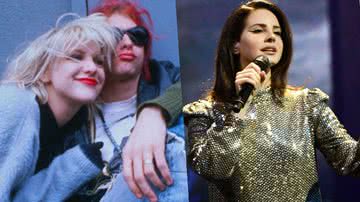 Courtney Love compara Lana Del Rey a Kurt Cobain: "verdadeiros gênios" - Reprodução // Getty Images