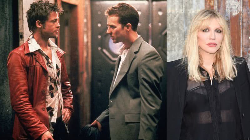 Courtney Love diz que perdeu papel em Clube da Luta por causa de Brad Pitt - Divulgação/Getty Imagens