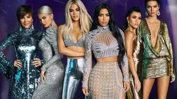 Pôster de The Kardashians, novo reality-show do clã no Star+ - Divulgação/Star+