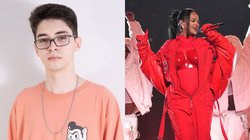 DJ brasileiro que levou funk ao show de Rihanna revela: 'Não sabia o que ia rolar' - Reprodução/Instagram @kleanmusic - Getty Images