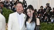 Elon Musk e Grimes no MET Gala de 2018 - Getty Images