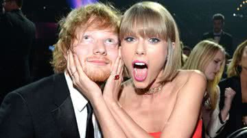 Ed Sheeran fala sobre amizade com Taylor Swift: "Espécie de terapia" - Kevin Mazur/WireImage/Getty Images
