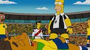 Eles atacam novamente! Os Simpsons adivinham acontecimento emblemático da copa - Reprodução