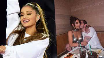 Ariana Grande, Kim Kardashian e Pete Davidson em uma coincidência hilária - Getty Images