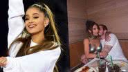 Ariana Grande, Kim Kardashian e Pete Davidson em uma coincidência hilária - Getty Images