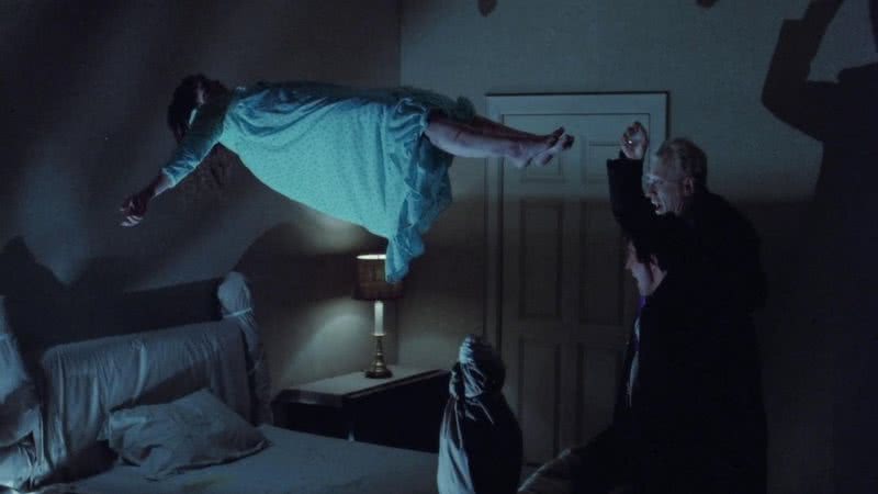 Imagem clássica do filme "O Exorcista", de 1973 - Reprodução