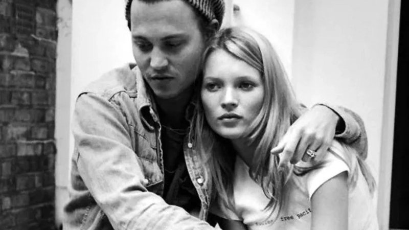Fãs de Johnny Depp torcem por reconciliação com Kate Moss - Reprodução/Internet