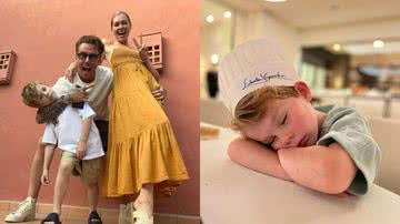 Filho de Danny Jones, do McFly, foi levado às pressas para o hospital durante férias da família - Getty Images
