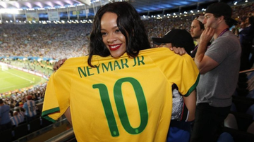 Rihanna no brasil em 2014 - Reprodução