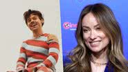 Harry Styles faz revelação discreta sobre romance com Olivia Wilde - Getty Images e Divulgação