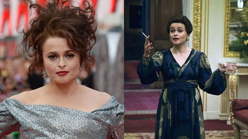 Helena Bonham Carter diz que The Crown deveria acabar - Getty Images/Netflix