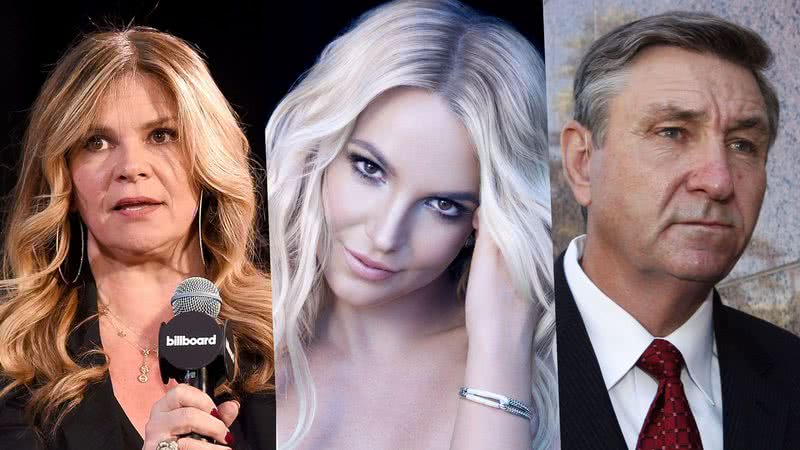 Lou Taylor, Britney Spears e Jamie Spears - Reprodução