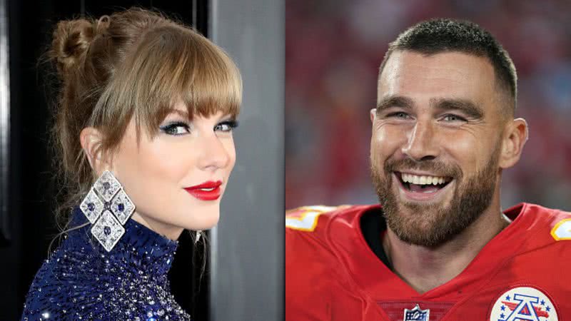 Irmão de Travis Kelce fala sobre rumores de romance entre o jogador e Taylor Swift: "É verdade" - Getty Images