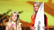 Jamie Lynn e Britney Spears no Teen Choice Awards de 2002 - Getty Images