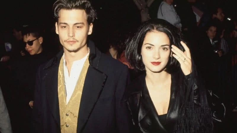 Diamante dos anos 90, o amor entre Johnny Depp e Winona Ryder tem muita história para contar - Reprodução