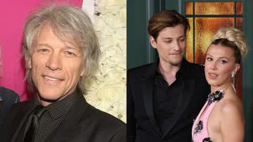 Jon Bon Jovi fala sobre noivado do filho com Millie Bobby Brown: "Não sei se a idade importa" - Bruce Glikas/Getty Images - Taylor Hill/FilmMagic/Getty Images