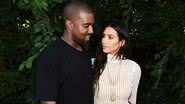 Kanye West e Kim Kardashian na Kanye West Yeezy Season, em 2016 - Getty Images