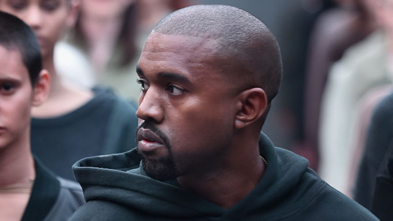 Kanye West em evento da Adidas - Getty Images